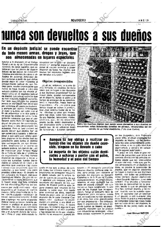 ABC MADRID 09-02-1985 página 29