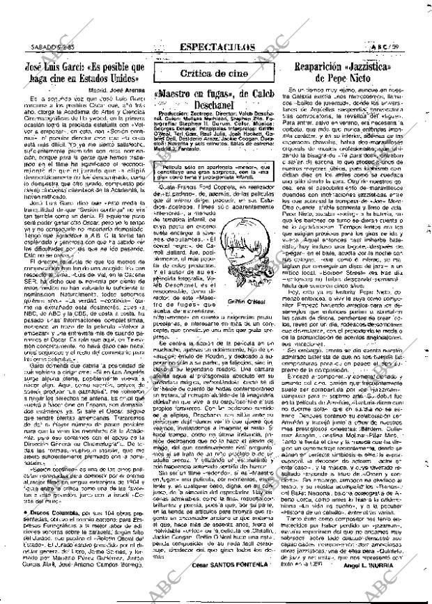 ABC MADRID 09-02-1985 página 59