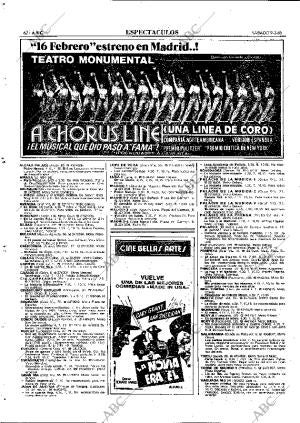 ABC MADRID 09-02-1985 página 62