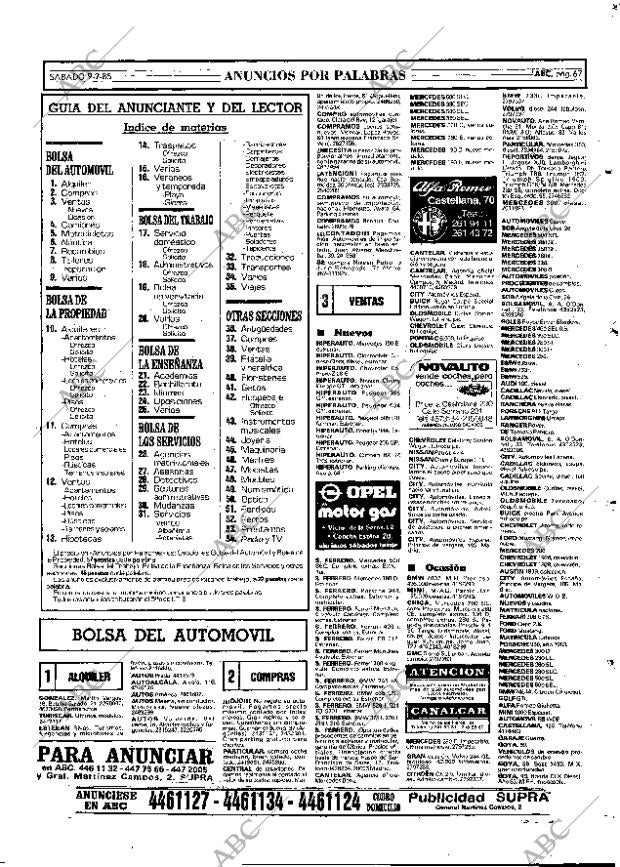 ABC MADRID 09-02-1985 página 67