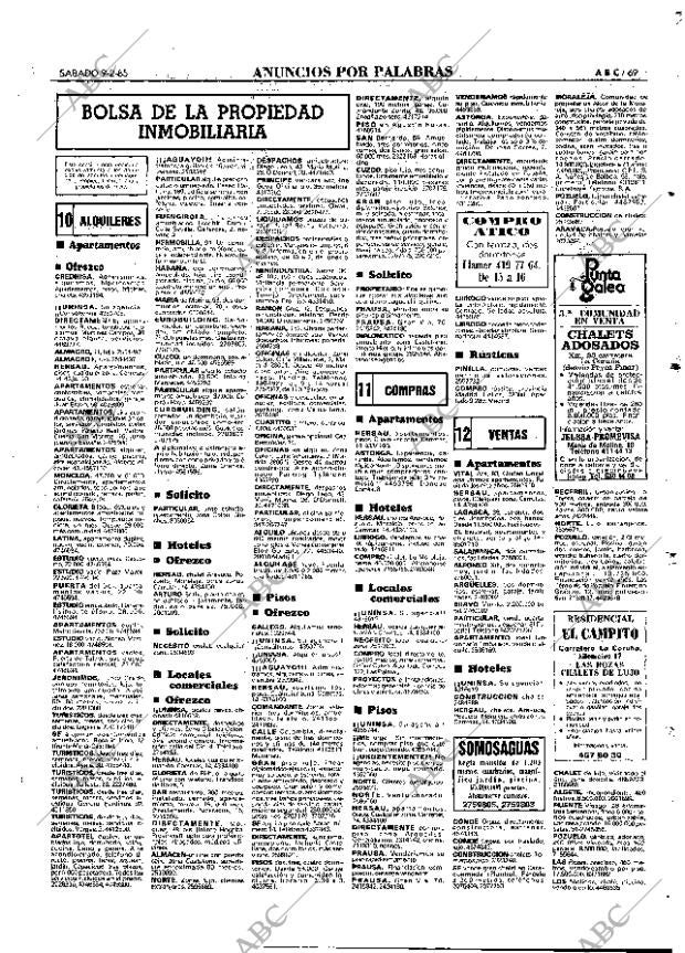 ABC MADRID 09-02-1985 página 69