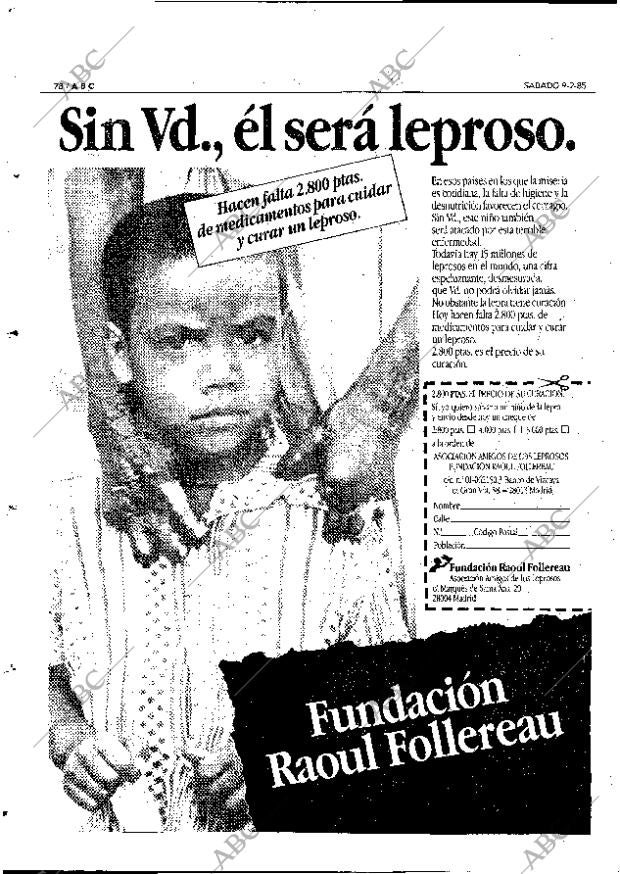 ABC MADRID 09-02-1985 página 78