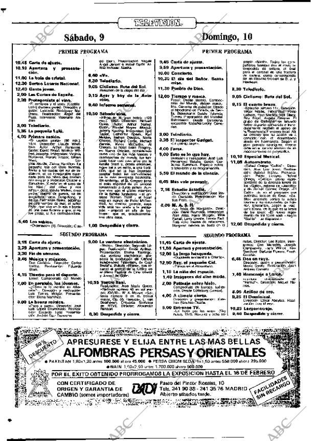 ABC MADRID 09-02-1985 página 86
