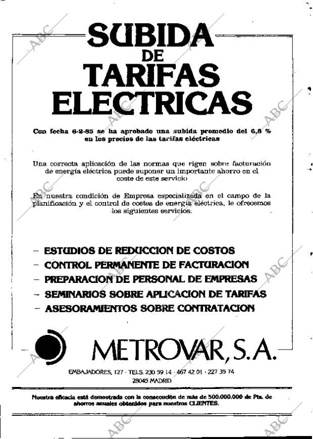 ABC MADRID 10-02-1985 página 111