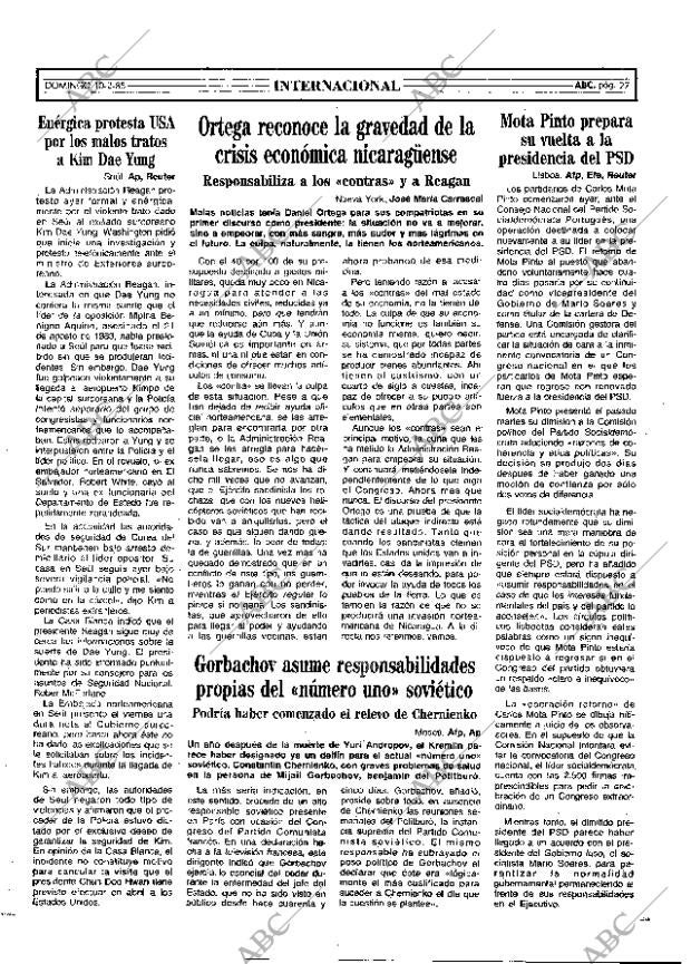 ABC MADRID 10-02-1985 página 27