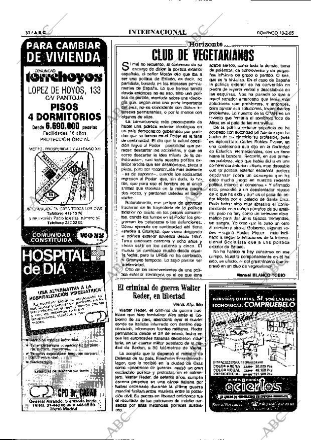 ABC MADRID 10-02-1985 página 30