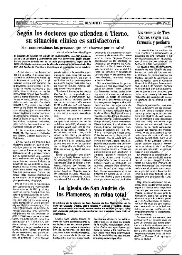 ABC MADRID 10-02-1985 página 33