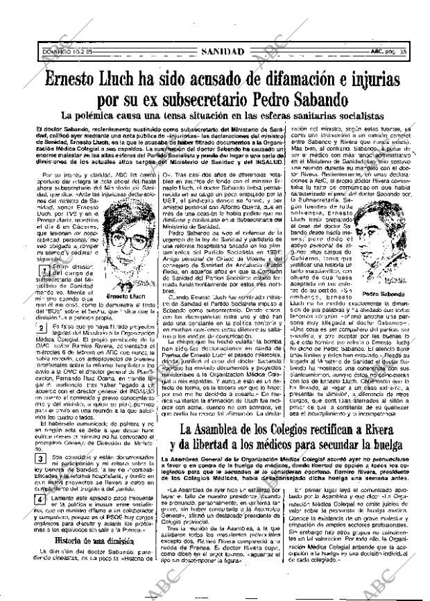 ABC MADRID 10-02-1985 página 35