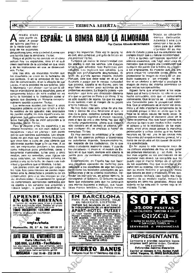 ABC MADRID 10-02-1985 página 46