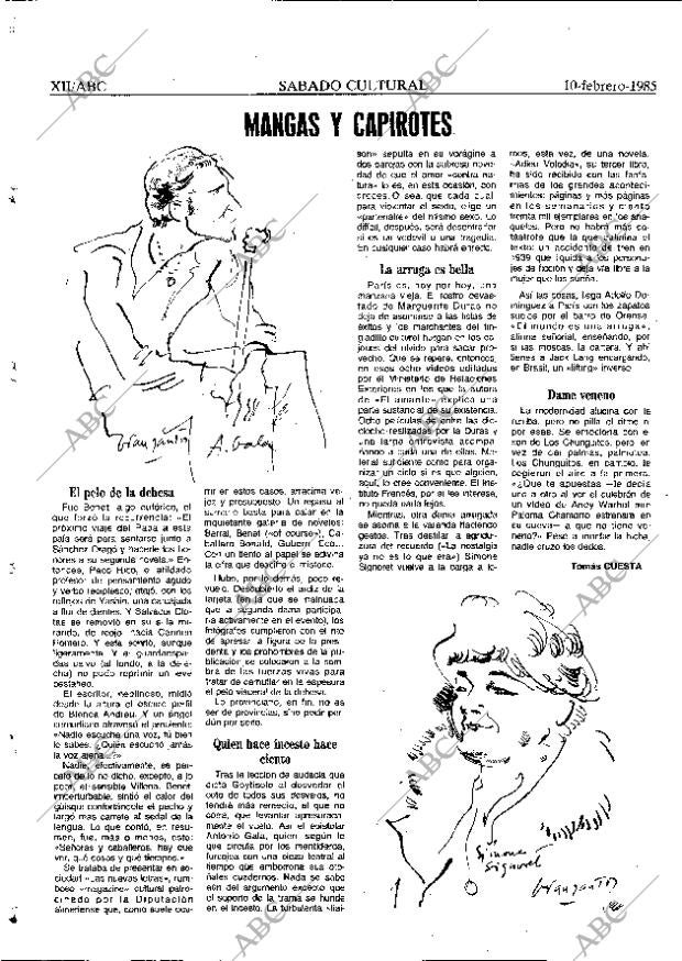 ABC MADRID 10-02-1985 página 62