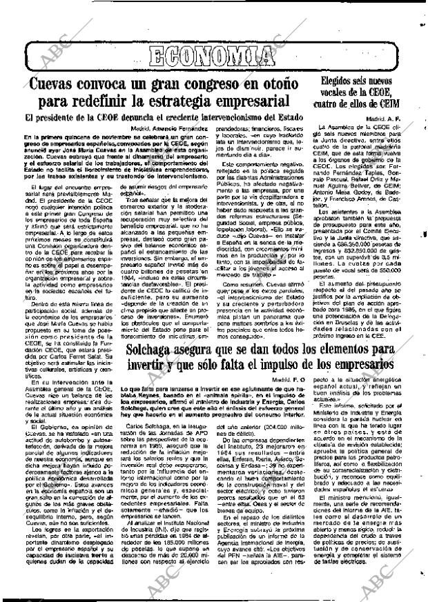 ABC MADRID 14-02-1985 página 30