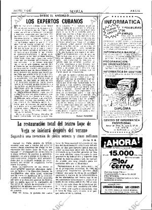 ABC SEVILLA 19-02-1985 página 45