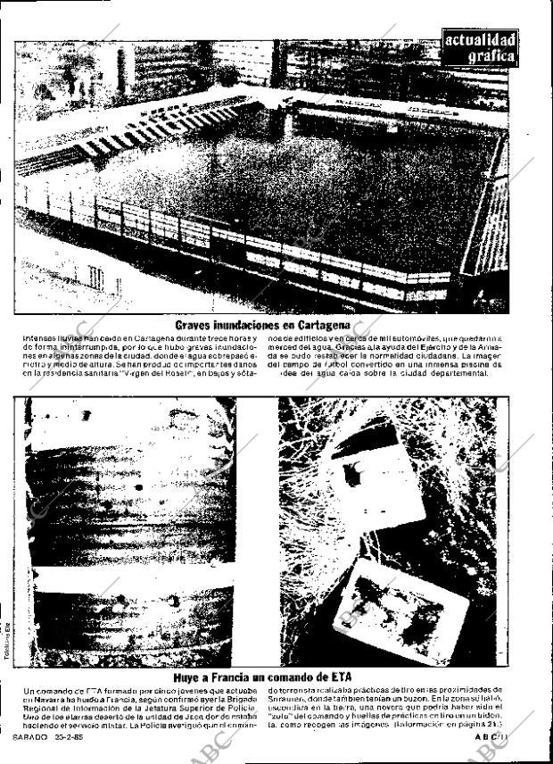 ABC SEVILLA 23-02-1985 página 11
