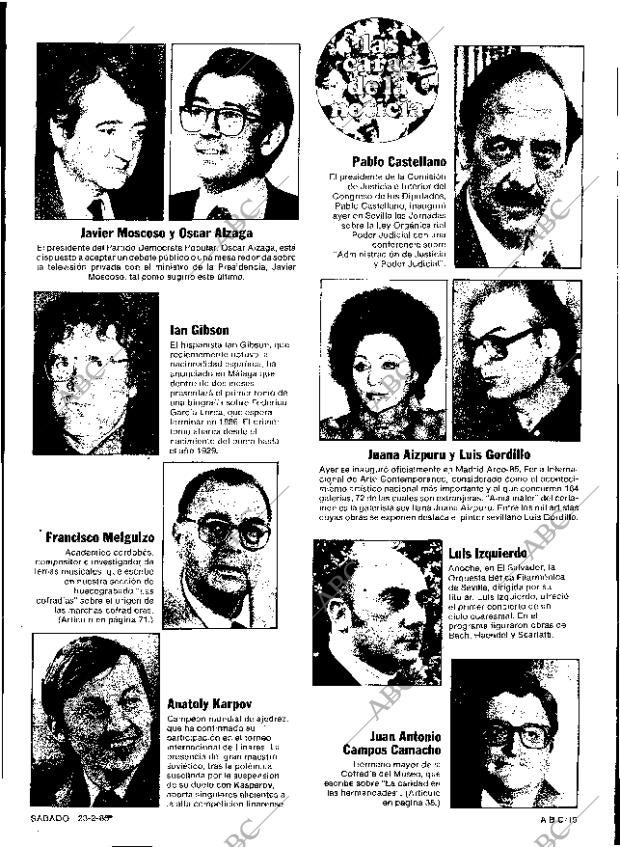 ABC SEVILLA 23-02-1985 página 15