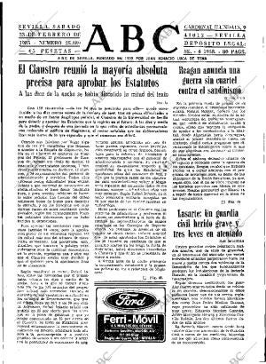 ABC SEVILLA 23-02-1985 página 17