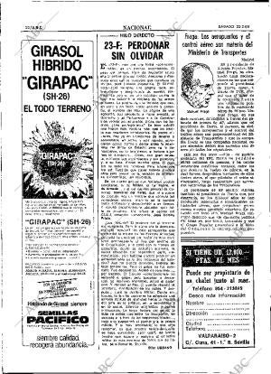 ABC SEVILLA 23-02-1985 página 22
