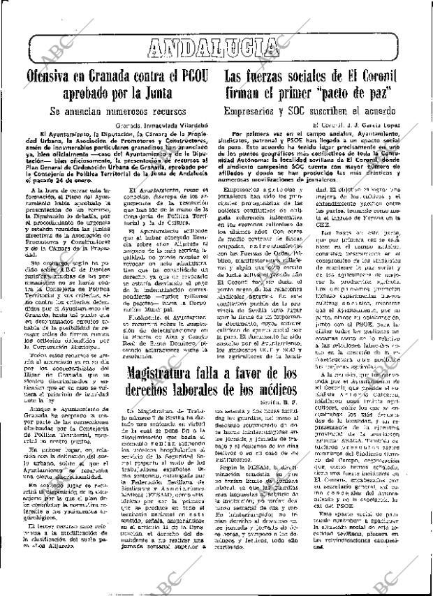 ABC SEVILLA 23-02-1985 página 27