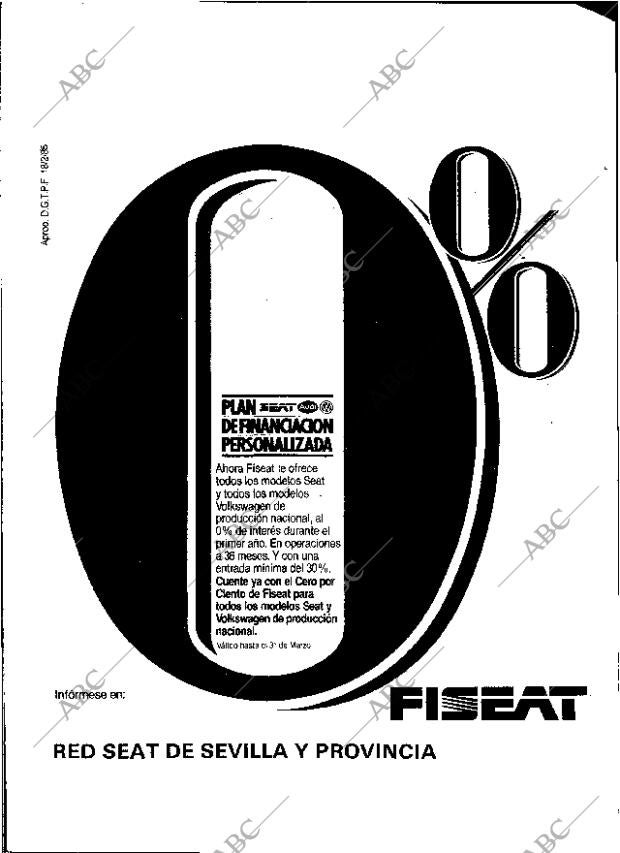 ABC SEVILLA 23-02-1985 página 4