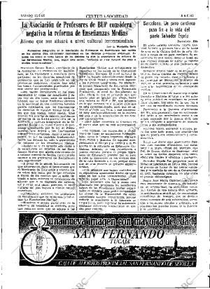 ABC SEVILLA 23-02-1985 página 43