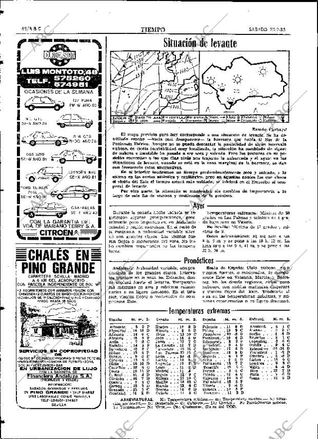 ABC SEVILLA 23-02-1985 página 48