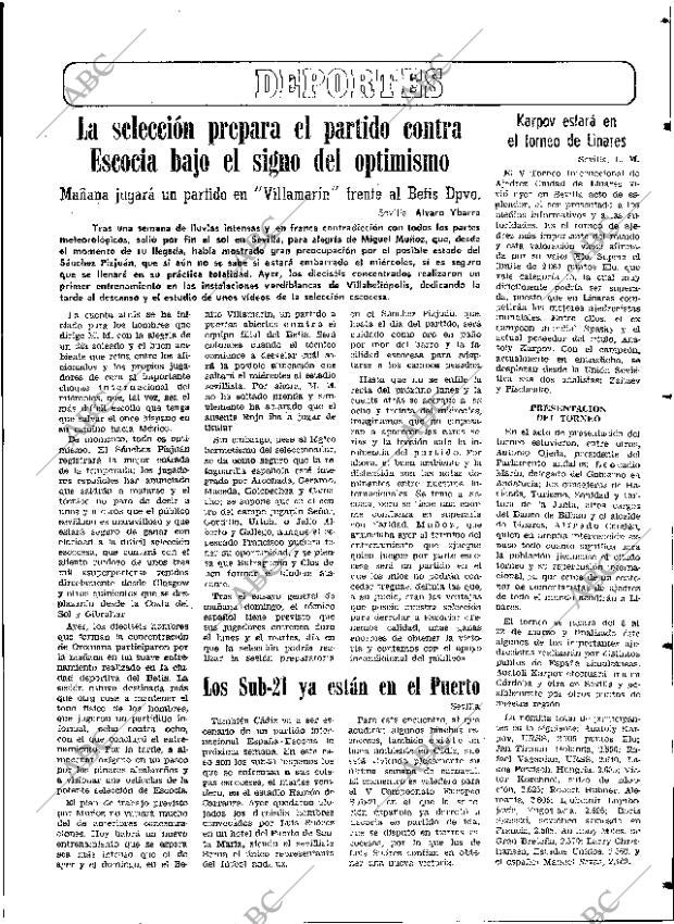 ABC SEVILLA 23-02-1985 página 49