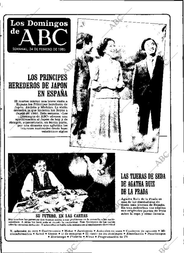 ABC SEVILLA 23-02-1985 página 70