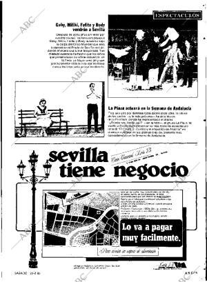 ABC SEVILLA 23-02-1985 página 75
