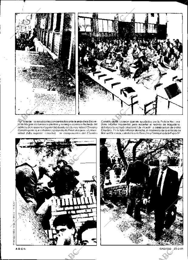 ABC SEVILLA 23-02-1985 página 8