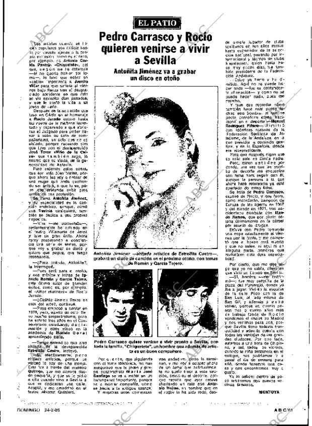 ABC SEVILLA 24-02-1985 página 81