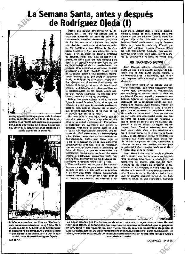 ABC SEVILLA 24-02-1985 página 82