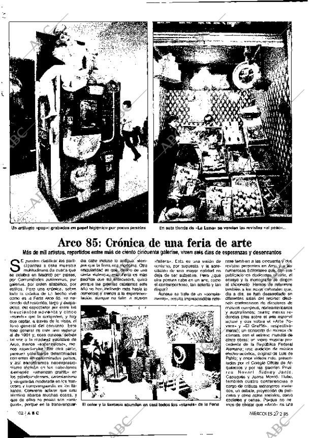 ABC MADRID 27-02-1985 página 102