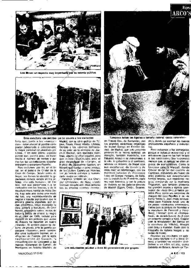 ABC MADRID 27-02-1985 página 103