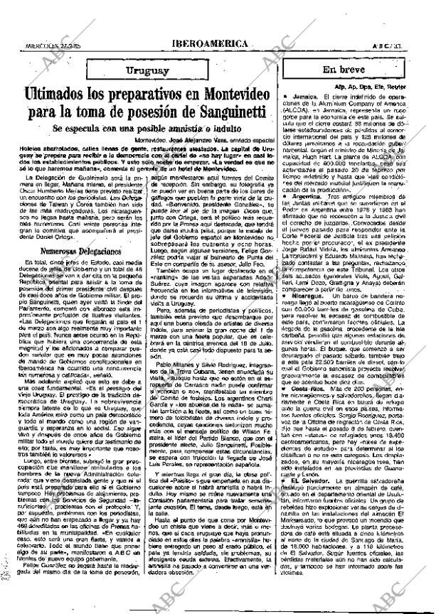 ABC MADRID 27-02-1985 página 33