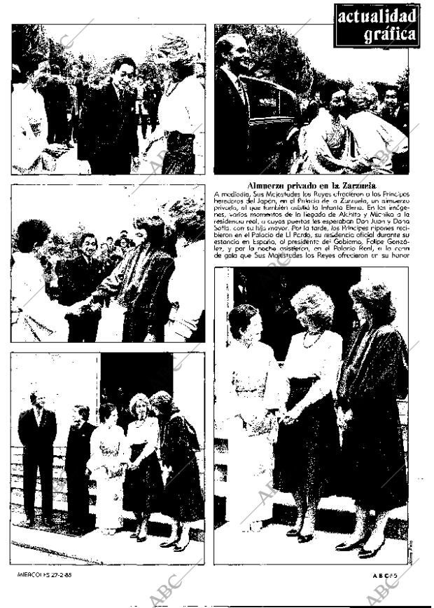 ABC MADRID 27-02-1985 página 5