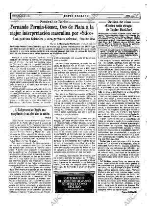 ABC MADRID 27-02-1985 página 71