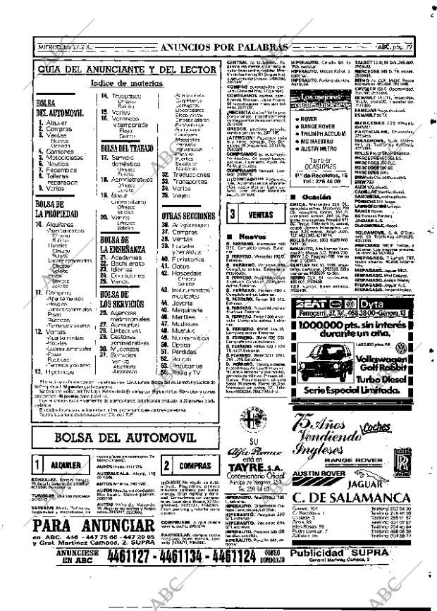 ABC MADRID 27-02-1985 página 79