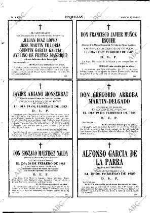 ABC MADRID 27-02-1985 página 94