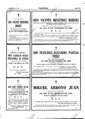 ABC MADRID 27-02-1985 página 95