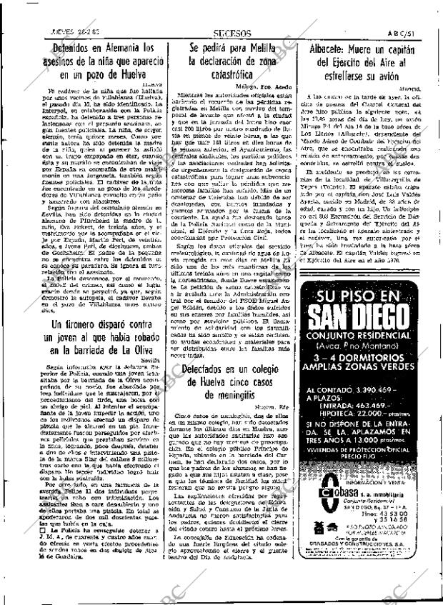 ABC SEVILLA 28-02-1985 página 51