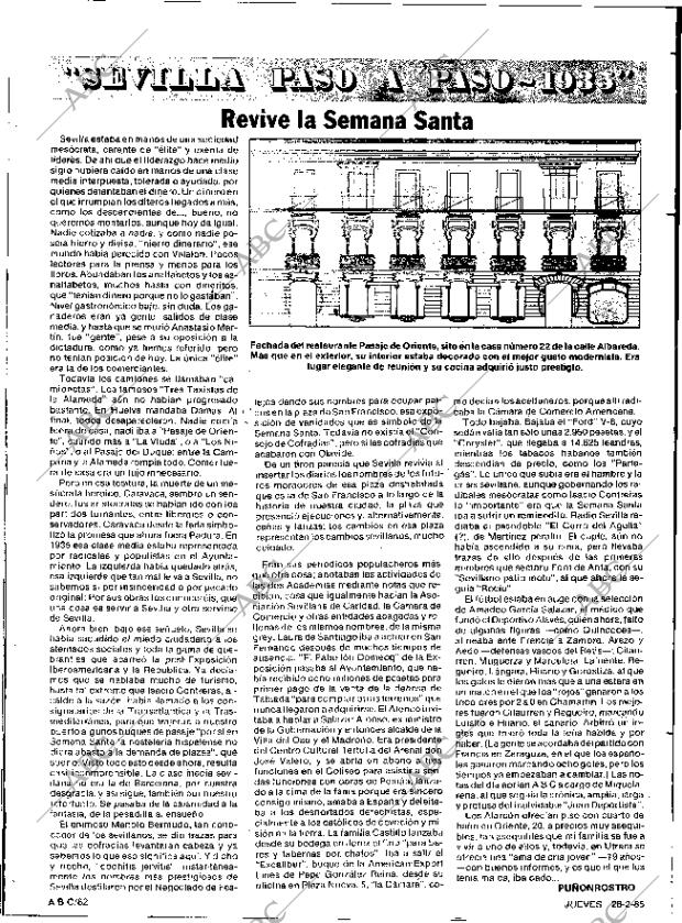 ABC SEVILLA 28-02-1985 página 82