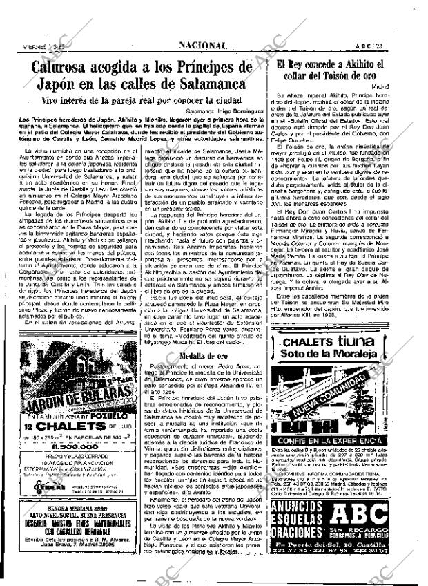 ABC MADRID 01-03-1985 página 23