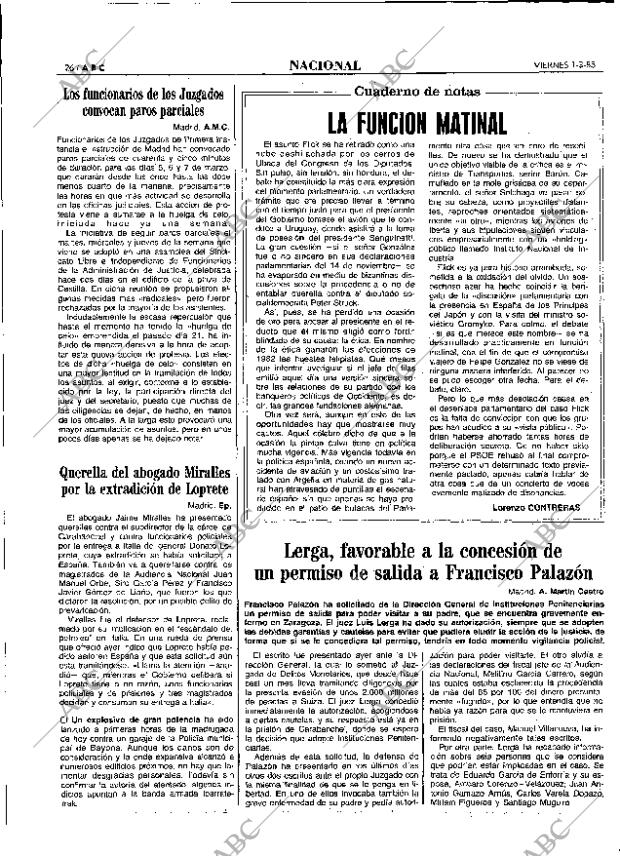 ABC MADRID 01-03-1985 página 26
