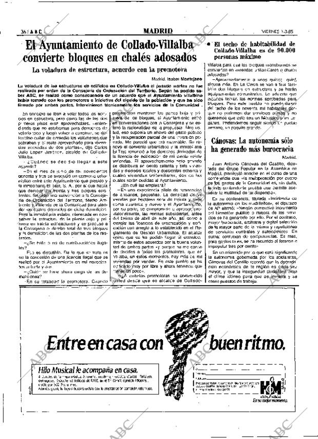 ABC MADRID 01-03-1985 página 36