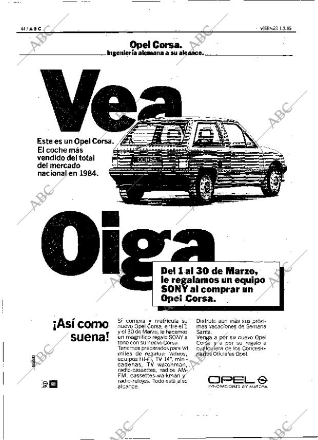 ABC MADRID 01-03-1985 página 44