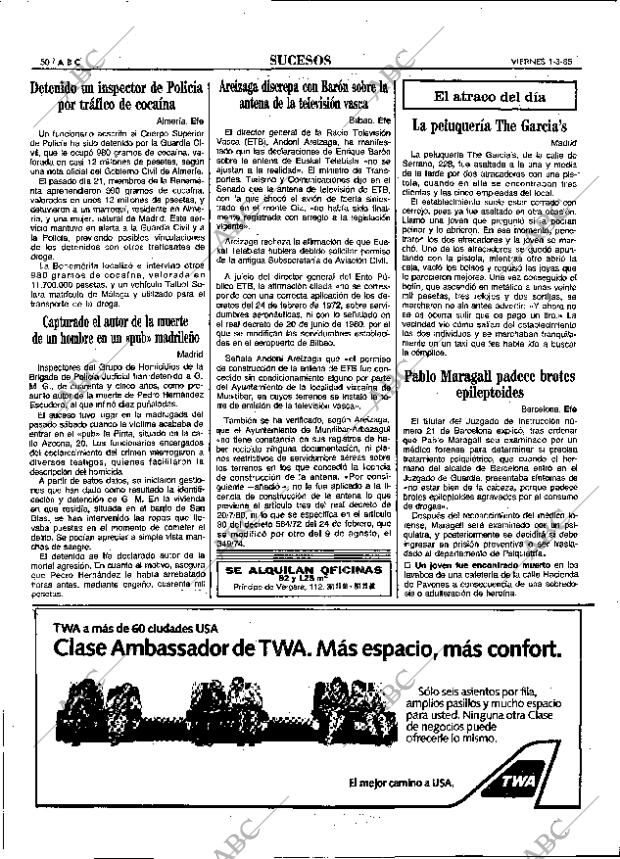 ABC MADRID 01-03-1985 página 50