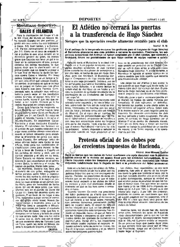 ABC MADRID 01-03-1985 página 64