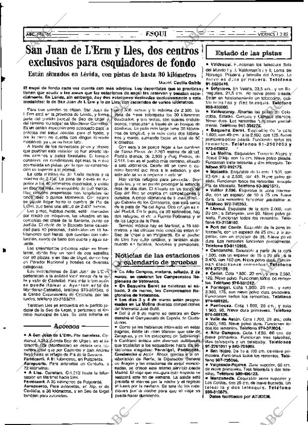 ABC MADRID 01-03-1985 página 66