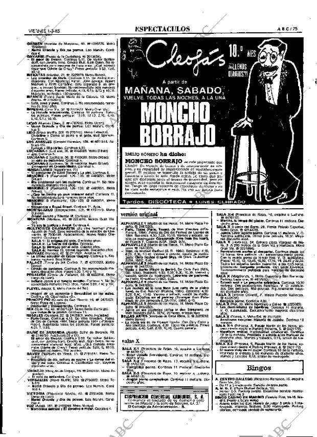 ABC MADRID 01-03-1985 página 75
