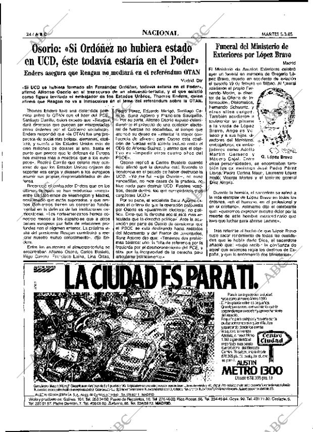 ABC MADRID 05-03-1985 página 24