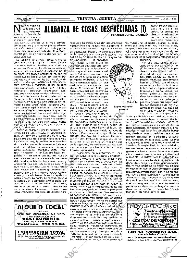 ABC MADRID 07-03-1985 página 34